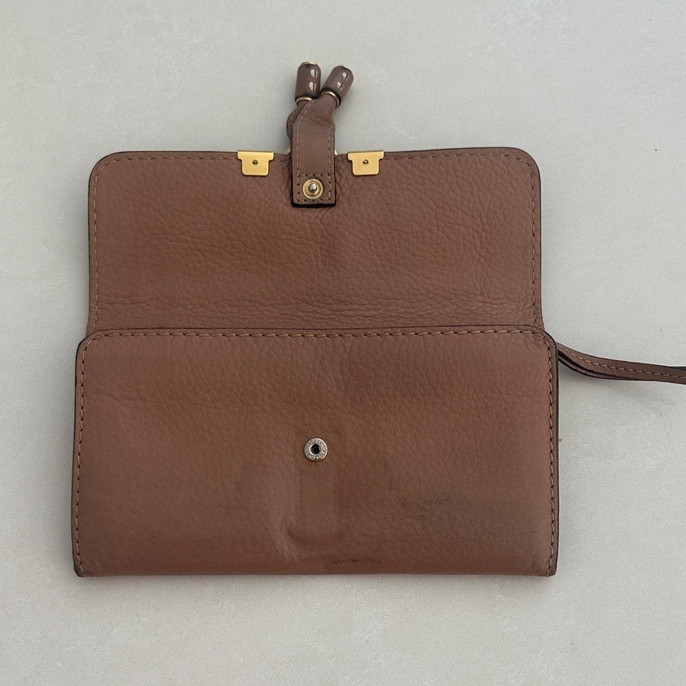 Chloé Marcie Wallet Tan - Picture 4 of 10